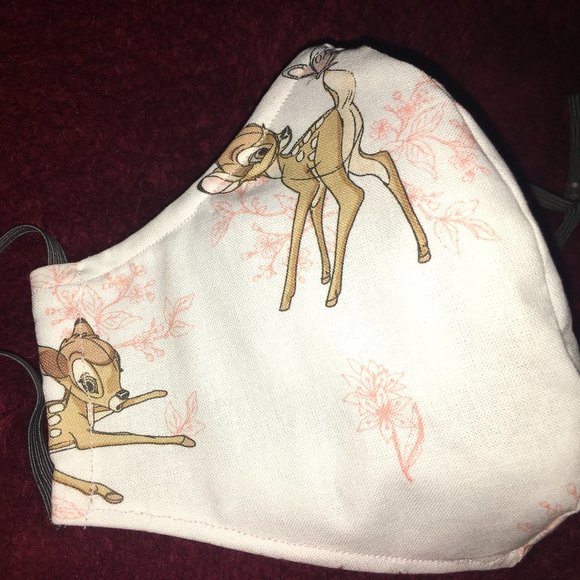 Reusable / Washable Sculpted Mask / Disney Bambi 1 - Picture 2 of 7